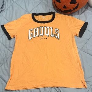 PINK Orange Ghouls Graphic Tee